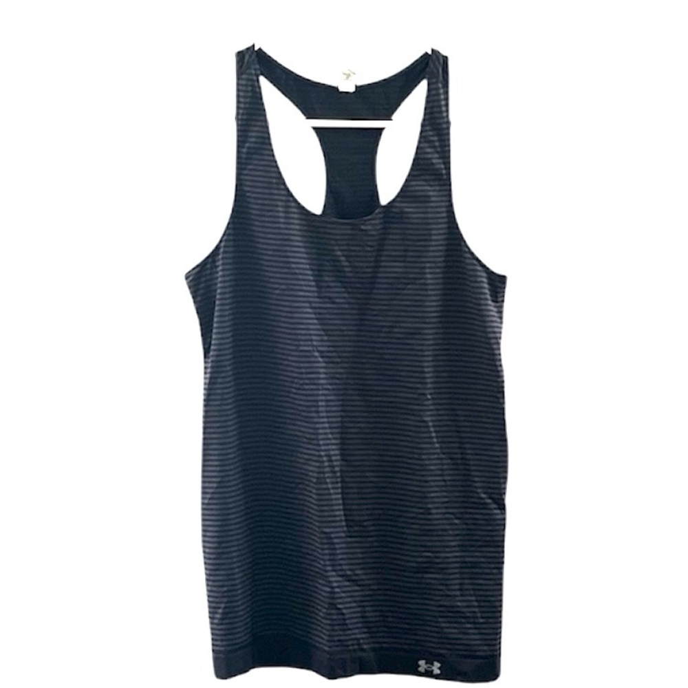 Under Armour Striped Racerback Tank Top Size XL
